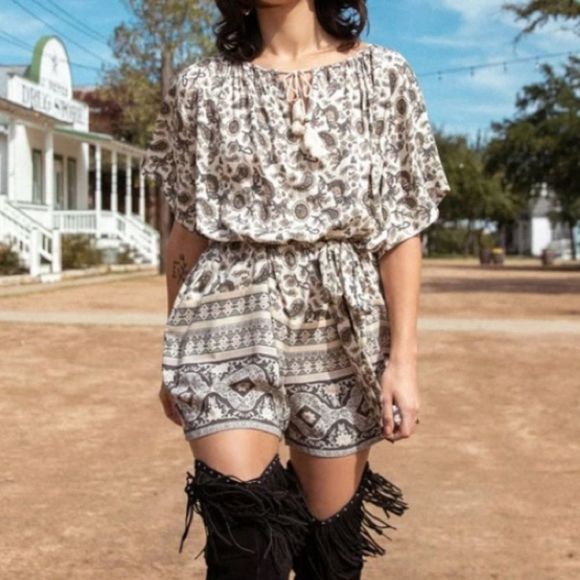 NWT Spell and the Gypsy Collective Journey Romper - Picture 2 of 13